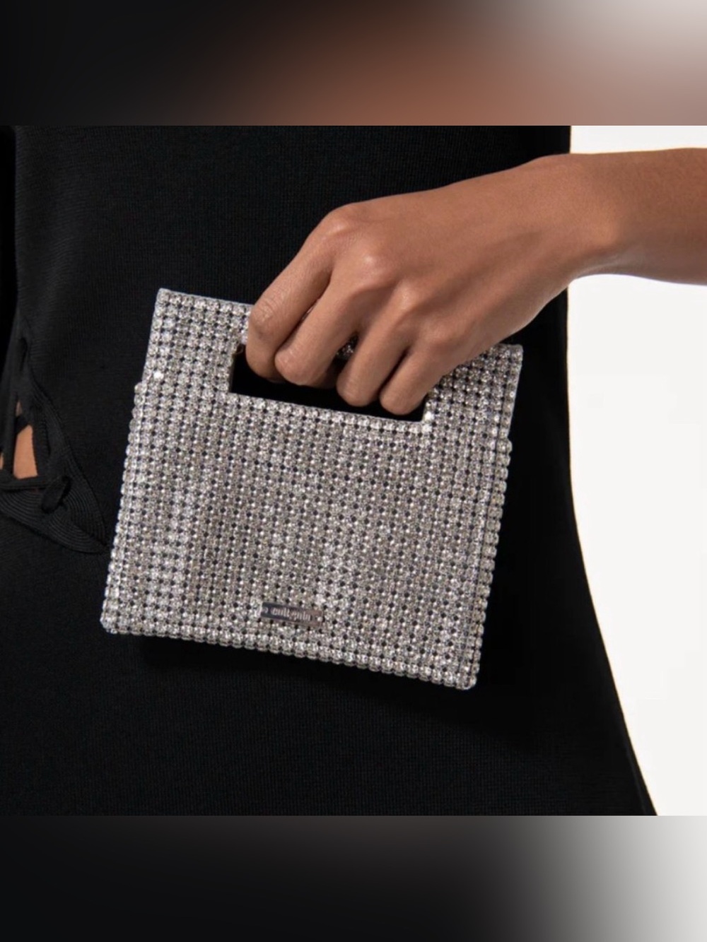New! Cult Gaia Lucinda Nano Crystal Mini Bag in Clear - Never worn!